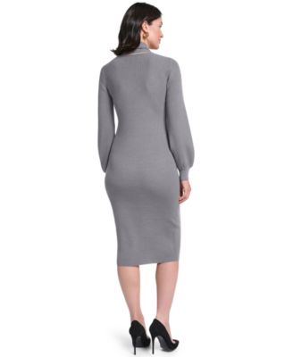 Women's Gray Midi Dresses