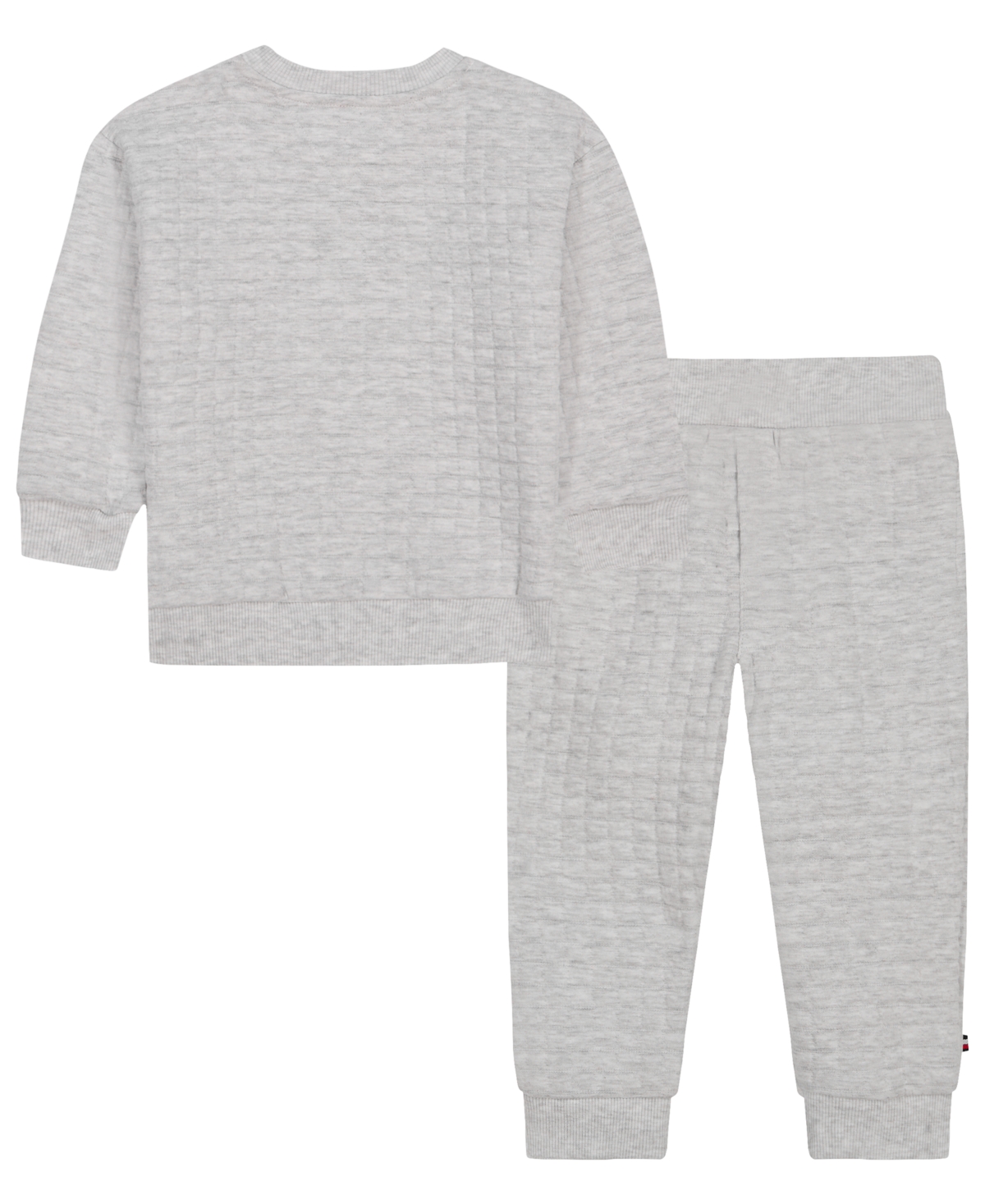 Tommy Hilfiger Baby Boys' Long-Sleeve Crewneck and Joggers, 2-Piece Set