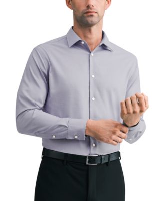 Men's Cotton Stretch Regular-Fit Dress Shirt