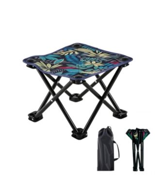 Portable Foot Rest Folding Stool Travel Home Outdoor