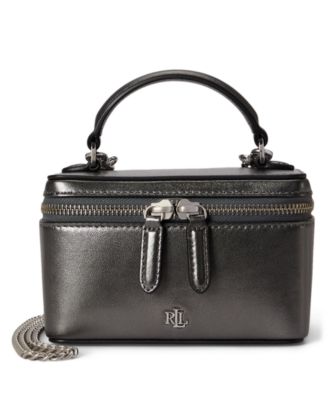 Metallic Hallee Mini Crossbody Handbag