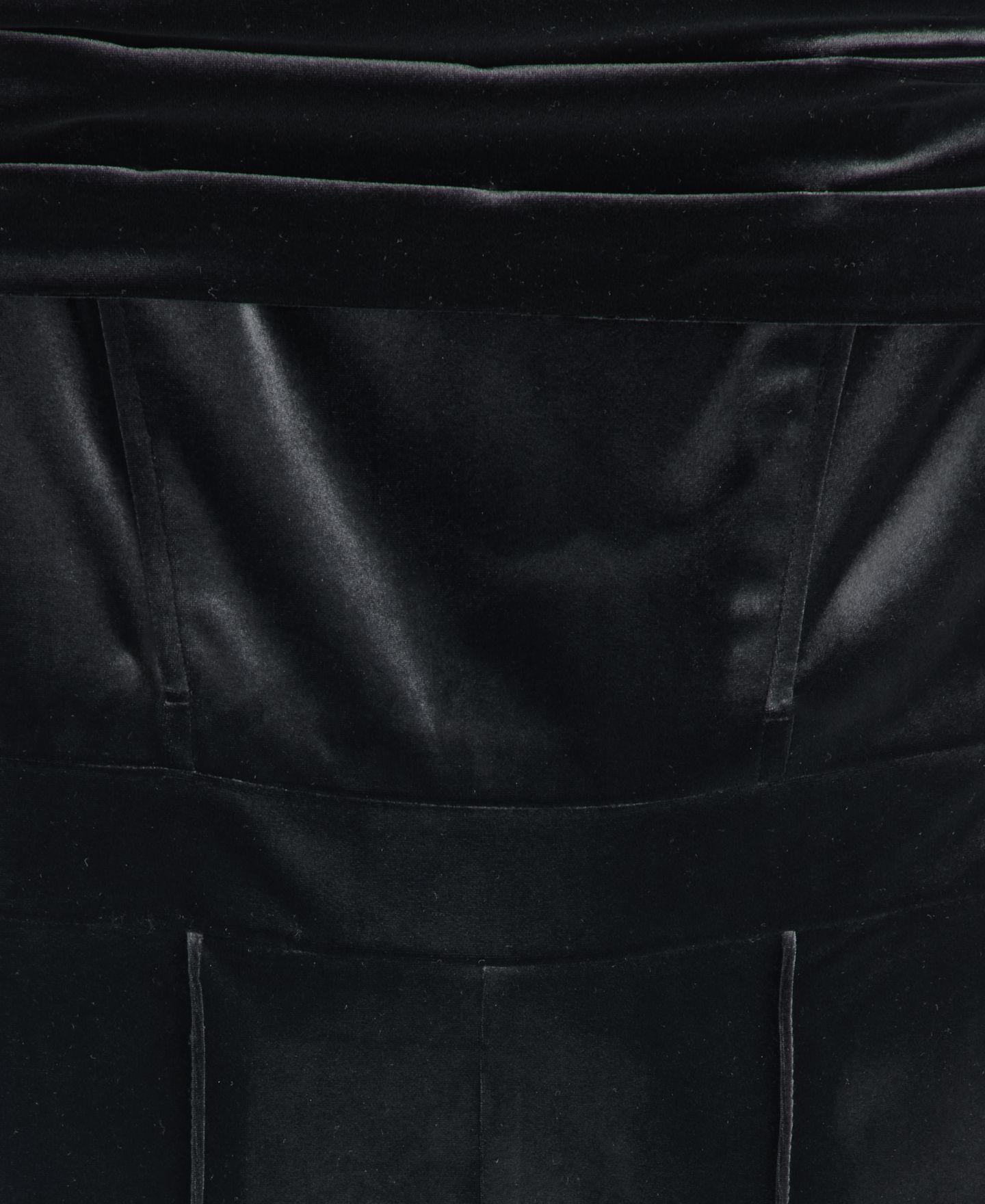 Женский комбинезон I.N.C. International Concepts Strapless Velvet Wide-Leg Jumpsuit, цвет: Глубокий чёрный — фото 7