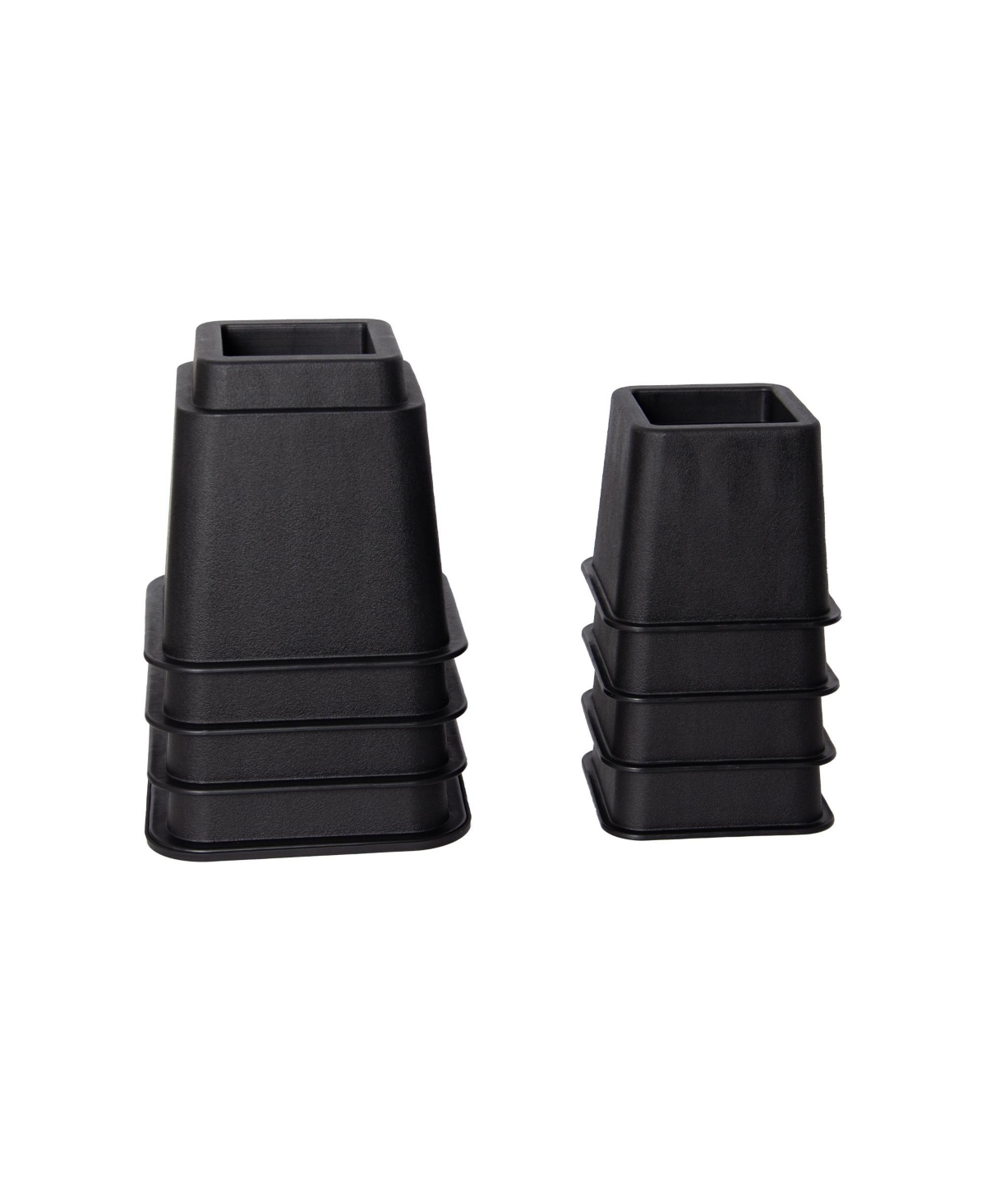 Kings Brand Furniture Adjustable Heavy-Duty Bed Risers Set of 4,