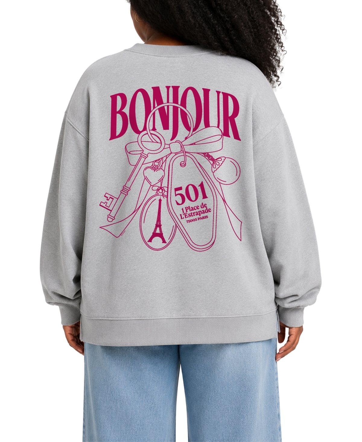 Hybrid Apparel Men's Graphic Classic-Fit Sweatshirt