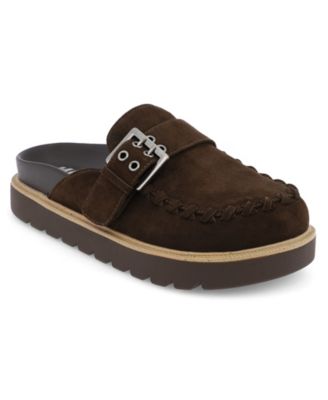 Women's Zaina Buckle Lug Sole Mules