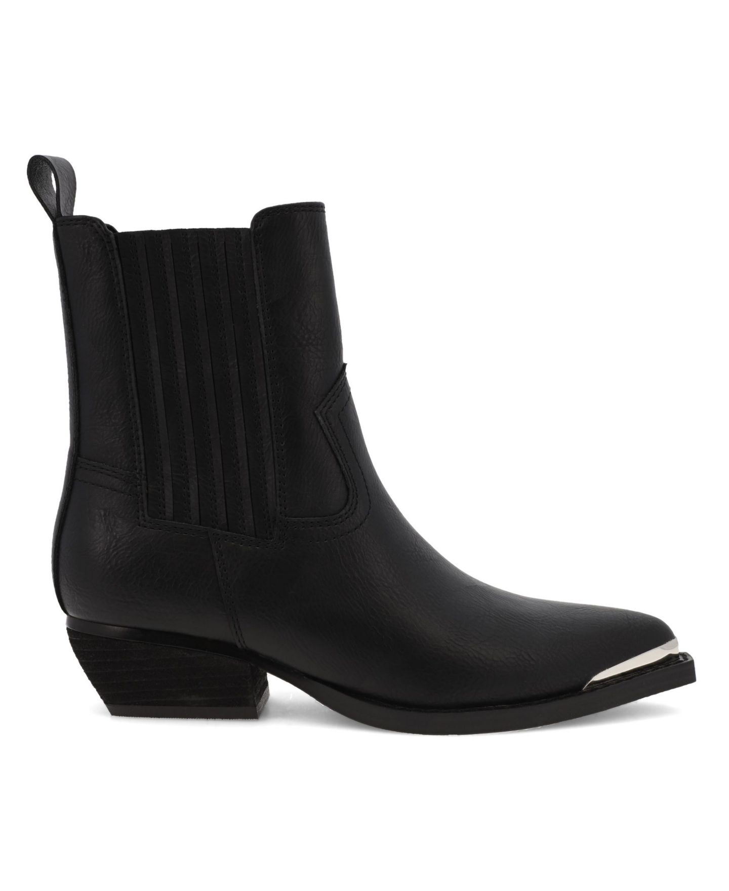 Женские ботинки MIA Radly Western Chelsea Pointed Toe Booties, цвет: Чёрный — фото 2