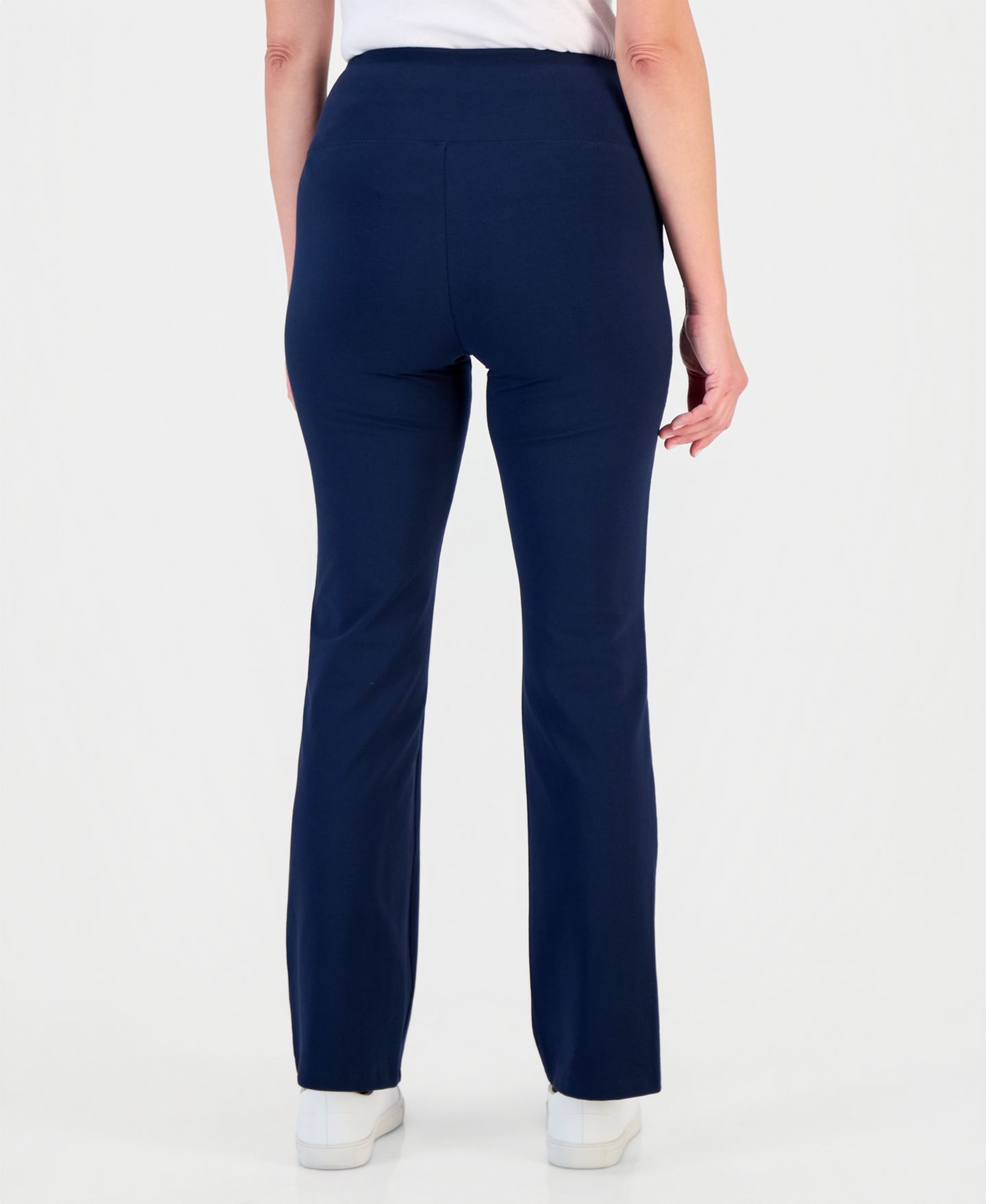 Женские леггинсы Style & Co High-Rise Bootcut, цвет: Угольный меланжевый — фото 7