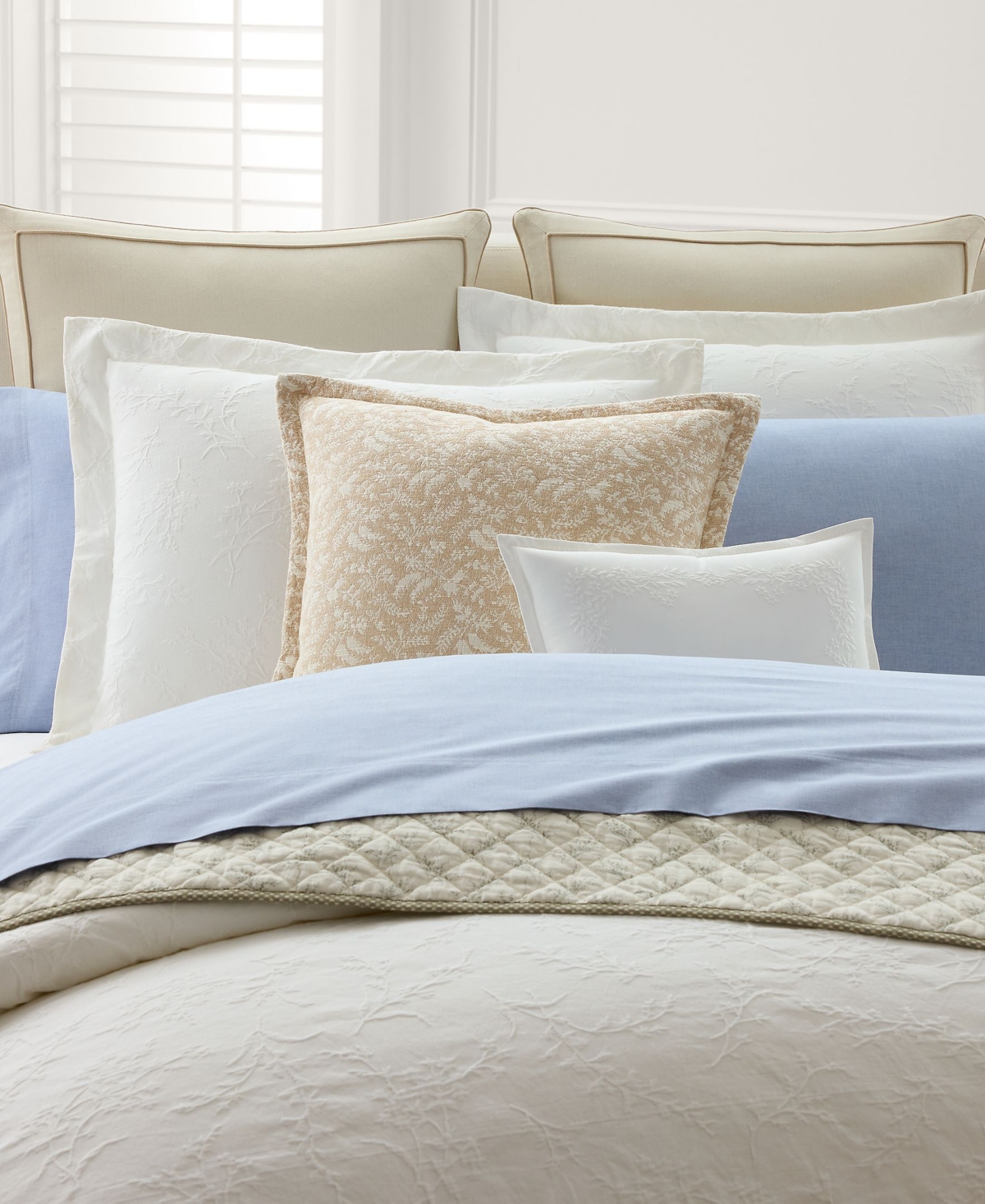 Lauren Ralph Lauren Carly Cotton 3-Piece Comforter Set, Full/Queen