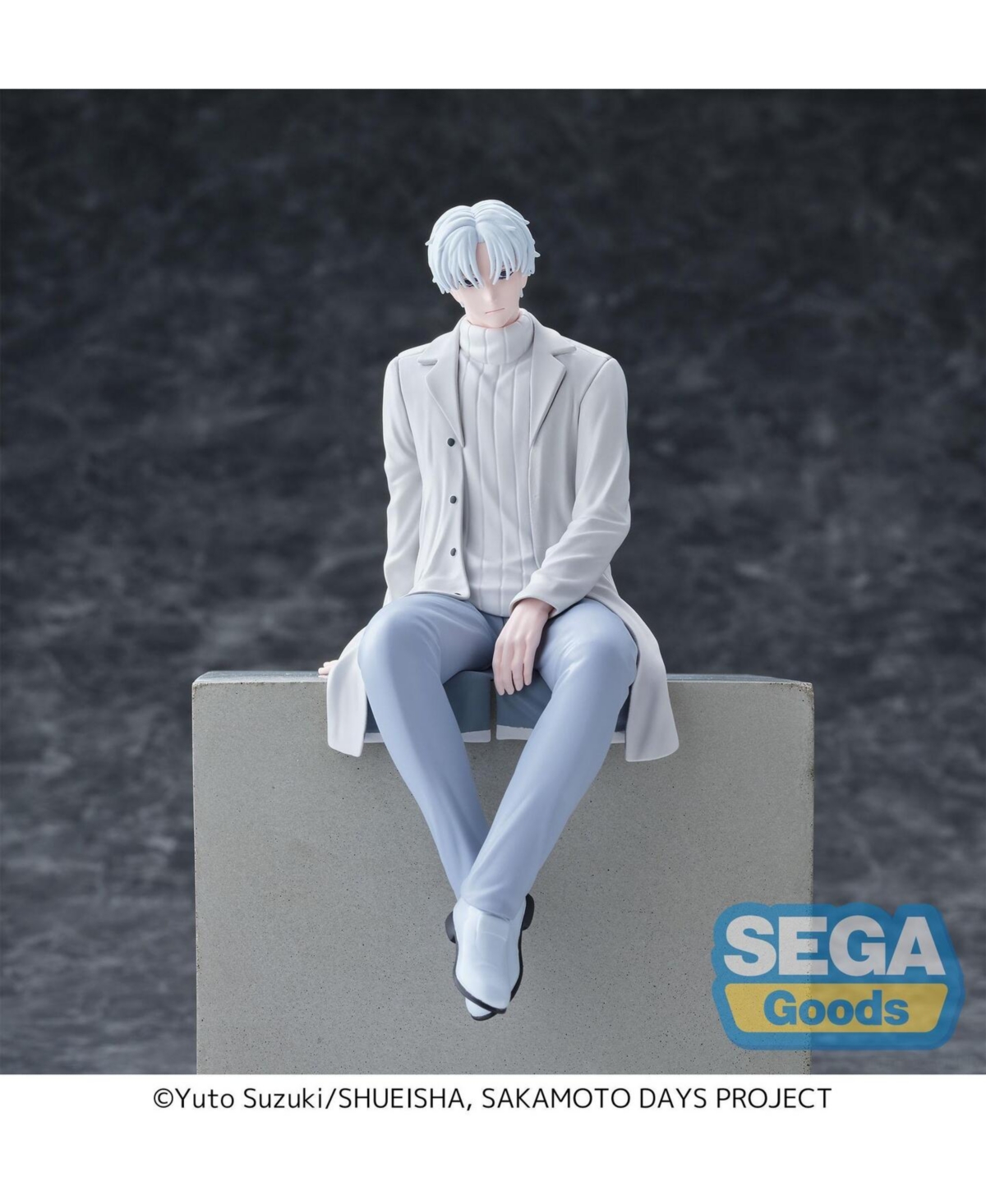 Sega Sakamoto Days Pm Perching 3.65" Vinyl Figure, Ages 16+