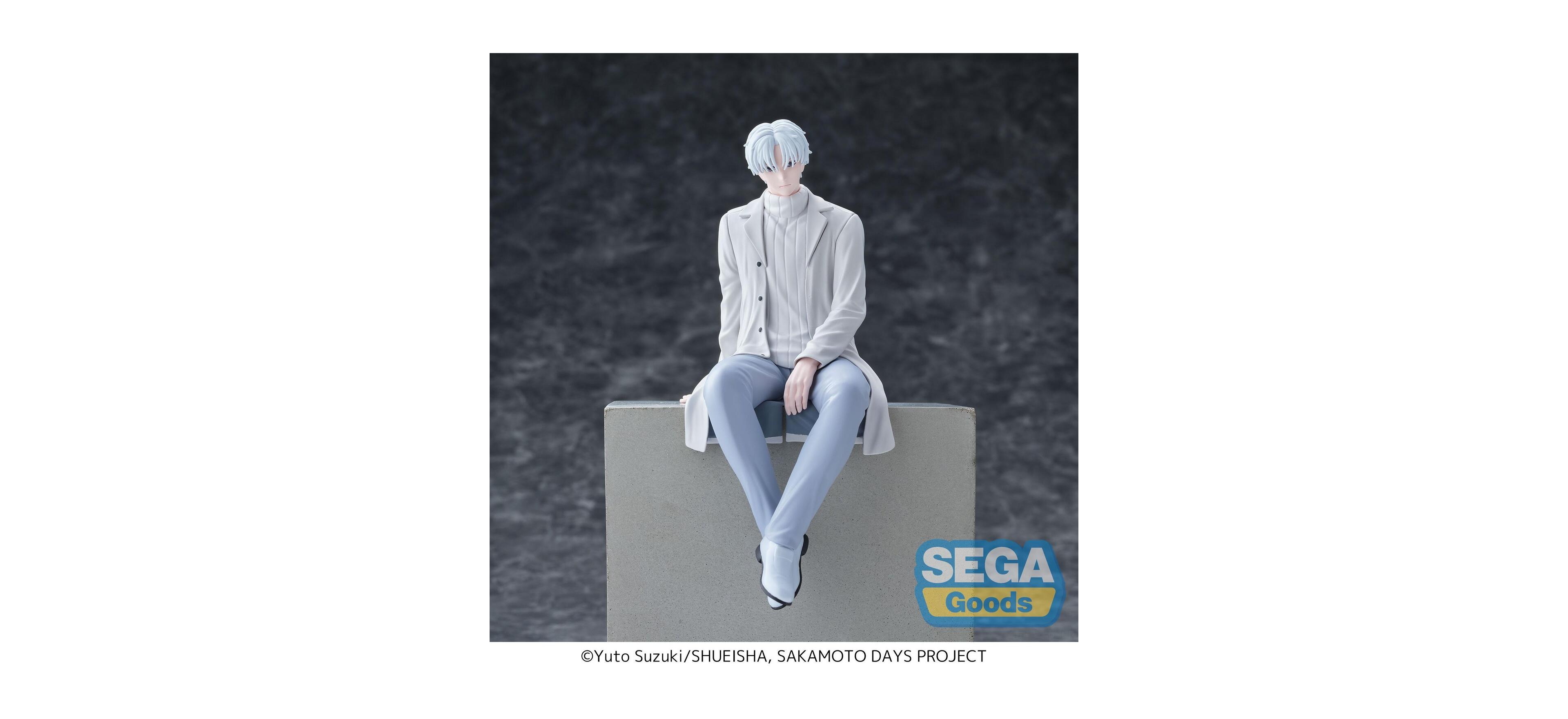Sega Sakamoto Days Pm Perching 3.65" Vinyl Figure, Ages 16+