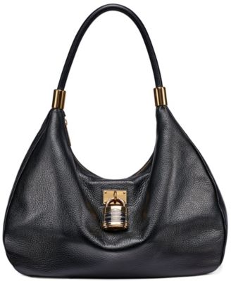 Maelynn Large Leather Hobo Handbag