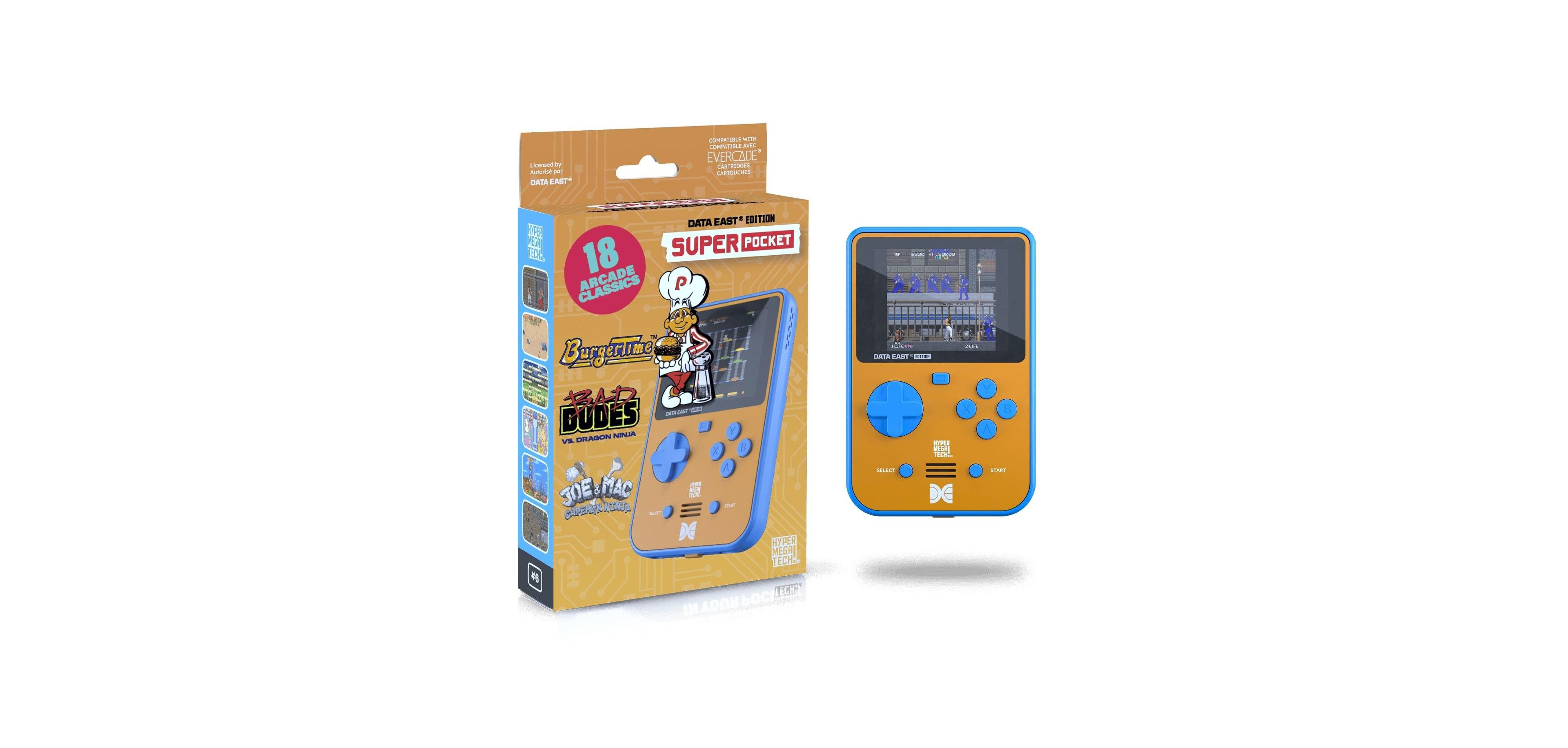 Data East Super Pocket, 18 Classic Arcade Games
