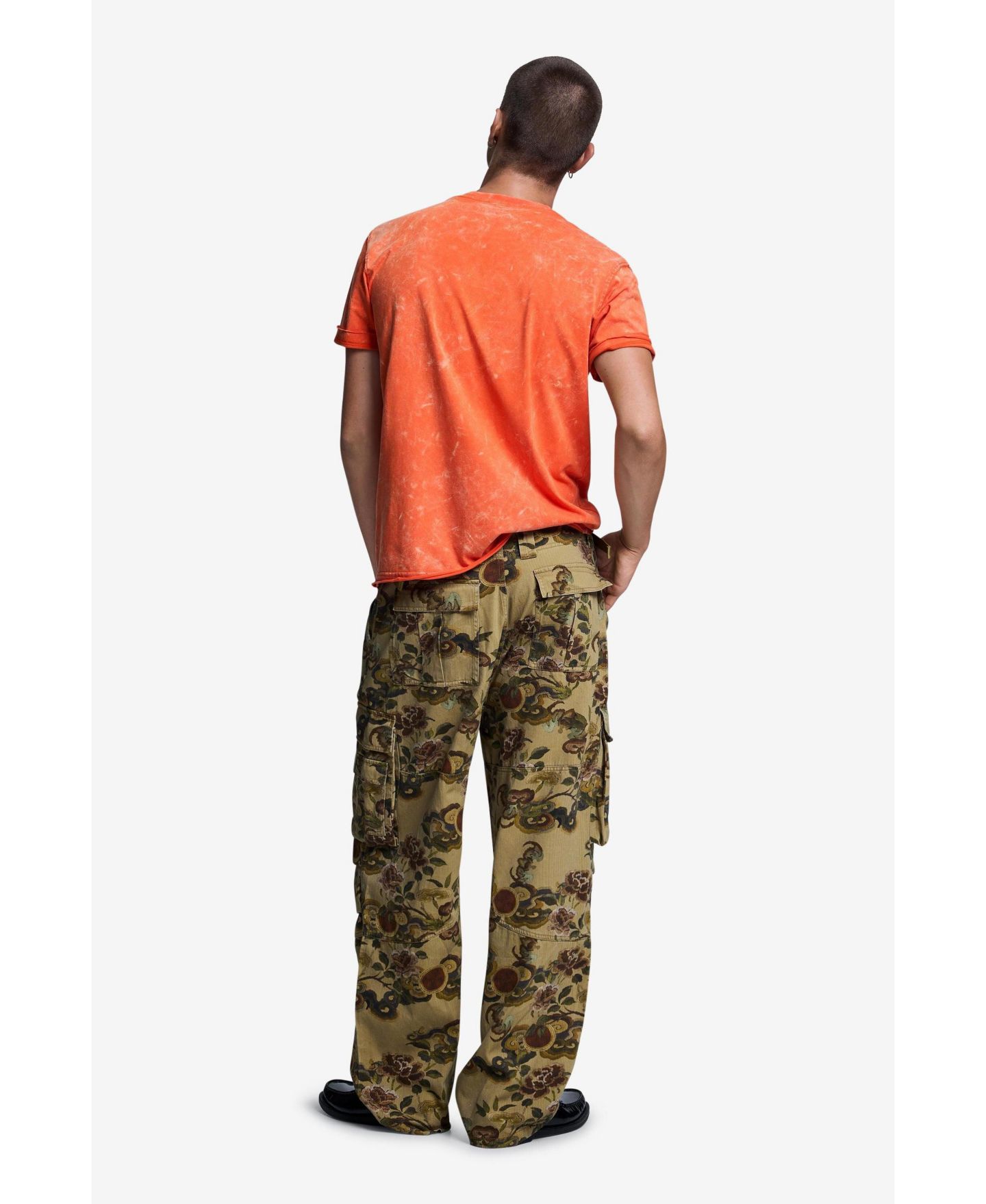 Мужские брюки Desigual Camouflage Cargo — фото 5