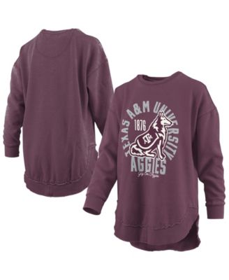 Women's Texas A&M Aggies Blitz Graphic Fleece-Lined Crewneck Sweatshirt