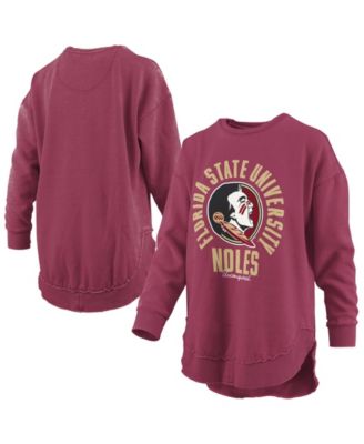 Women's Blitz Florida State Seminoles Graphic Fleece-Lined Crewneck Sweatshirt