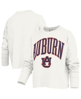 Women's Auburn Tigers Motley Boxy Crewneck Long-Sleeve T-Shirt