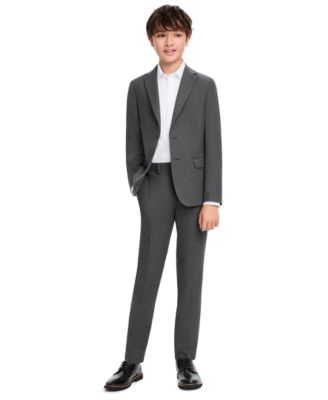 Boys' Slim-Fit Blazer and Dress Pants, 2-Piece Suit