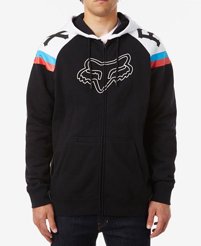 Fox Men's Graphic-Print Zip-Up Hoodie