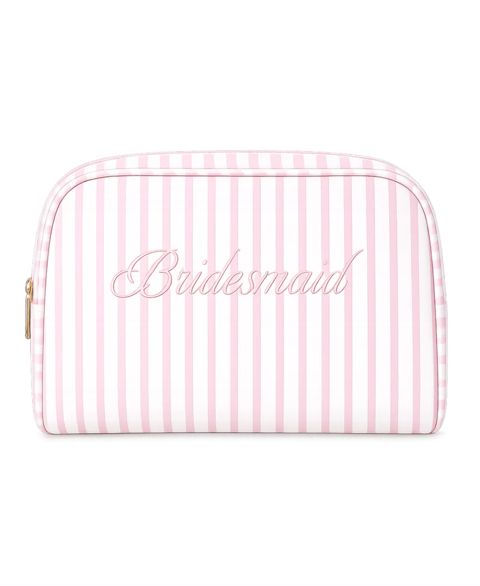 Женская сумка Untamed Petals Bridesmaid Striped Cosmetic, цвет: Розовый