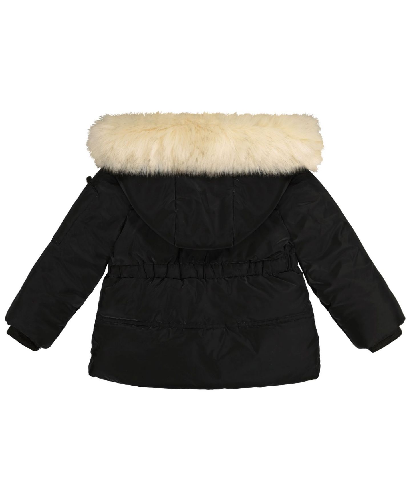 Куртка S Rothschild & CO Hooded Parka Jacket для девочек-малышей, цвет: Чёрный — фото 2