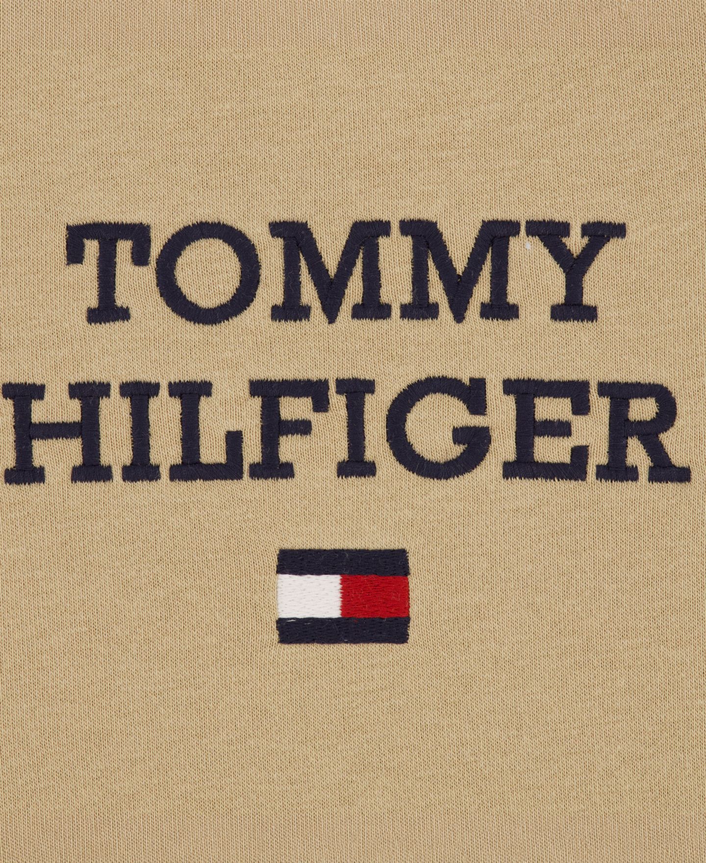 Толстовка Tommy Hilfiger Classic Lockup Fleece Crewneck для мальчиков, цвет: Incense — фото 5