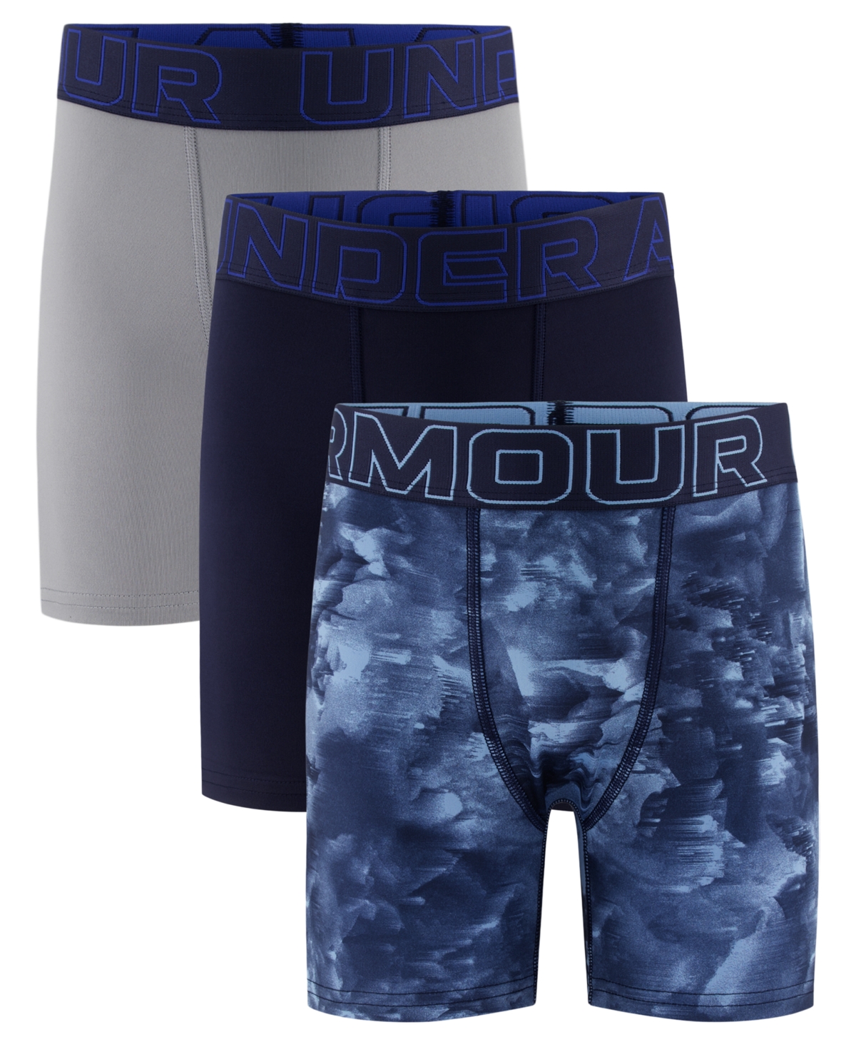 Under Armour Men's Performance Tech Boxer Briefs, 3-Piece Set