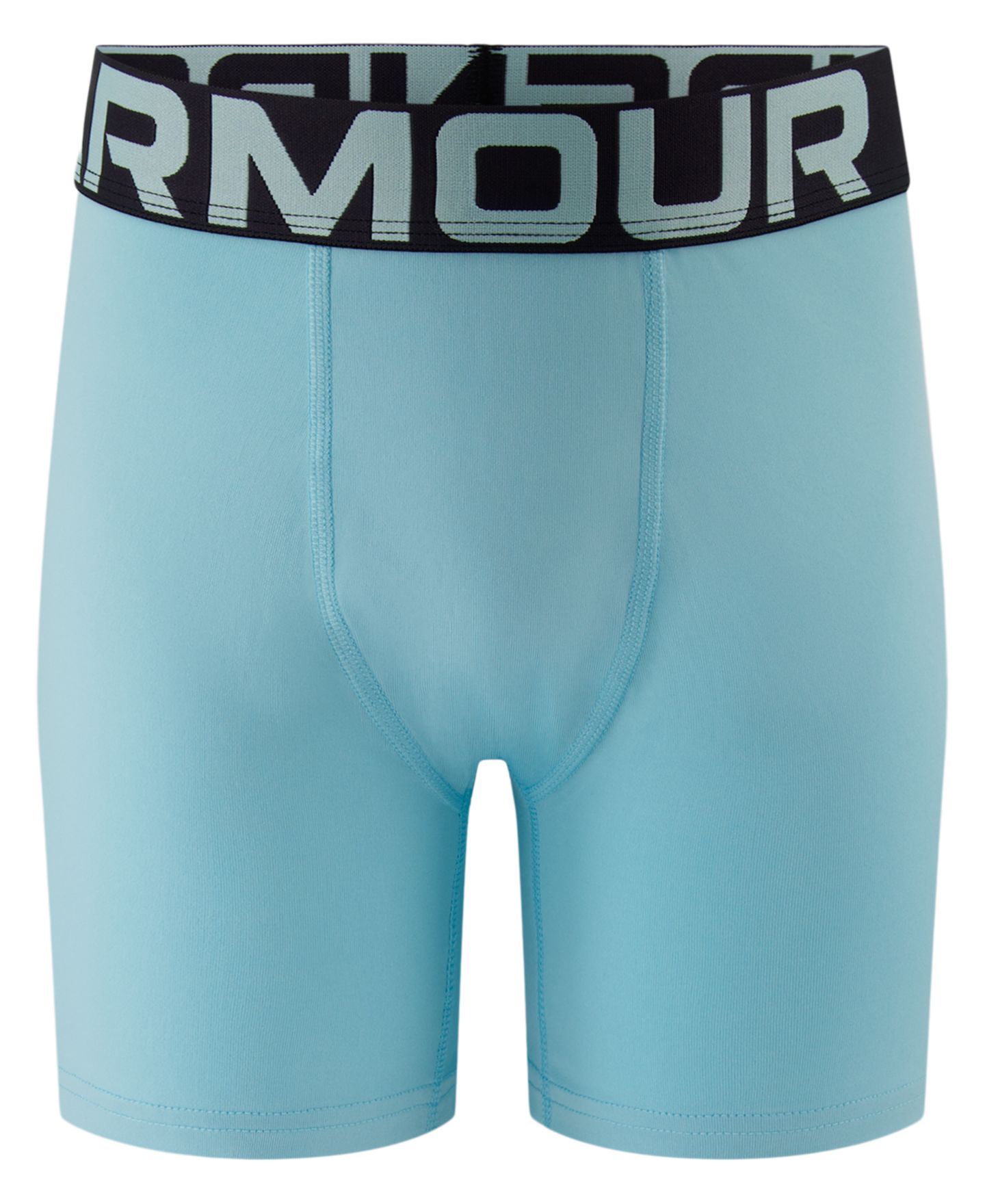 Трусы-боксеры Stretch HeatGear® Four-Way, 3 шт. — Under Armour, цвет: Светлый пастельный синий — фото 3