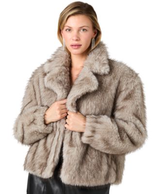 Women's Elio Faux Fur Oversized Coat