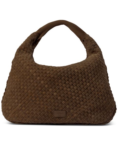 Женская сумка Ecotorie San Angelo Suede Hobo, цвет: Шоколадный