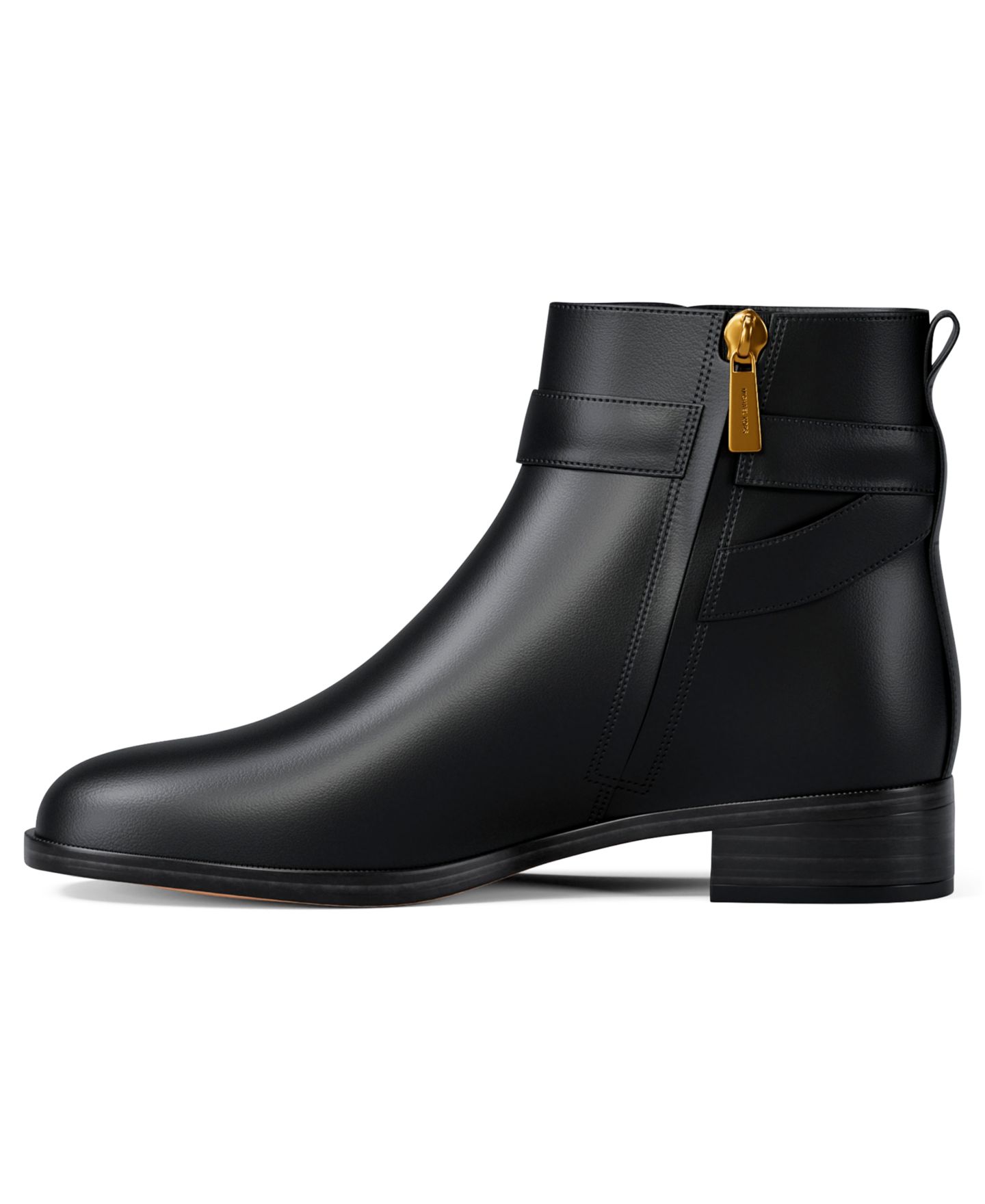 Женские ботинки Michael Kors Rachel Flat Booties, цвет: Чёрный — фото 6
