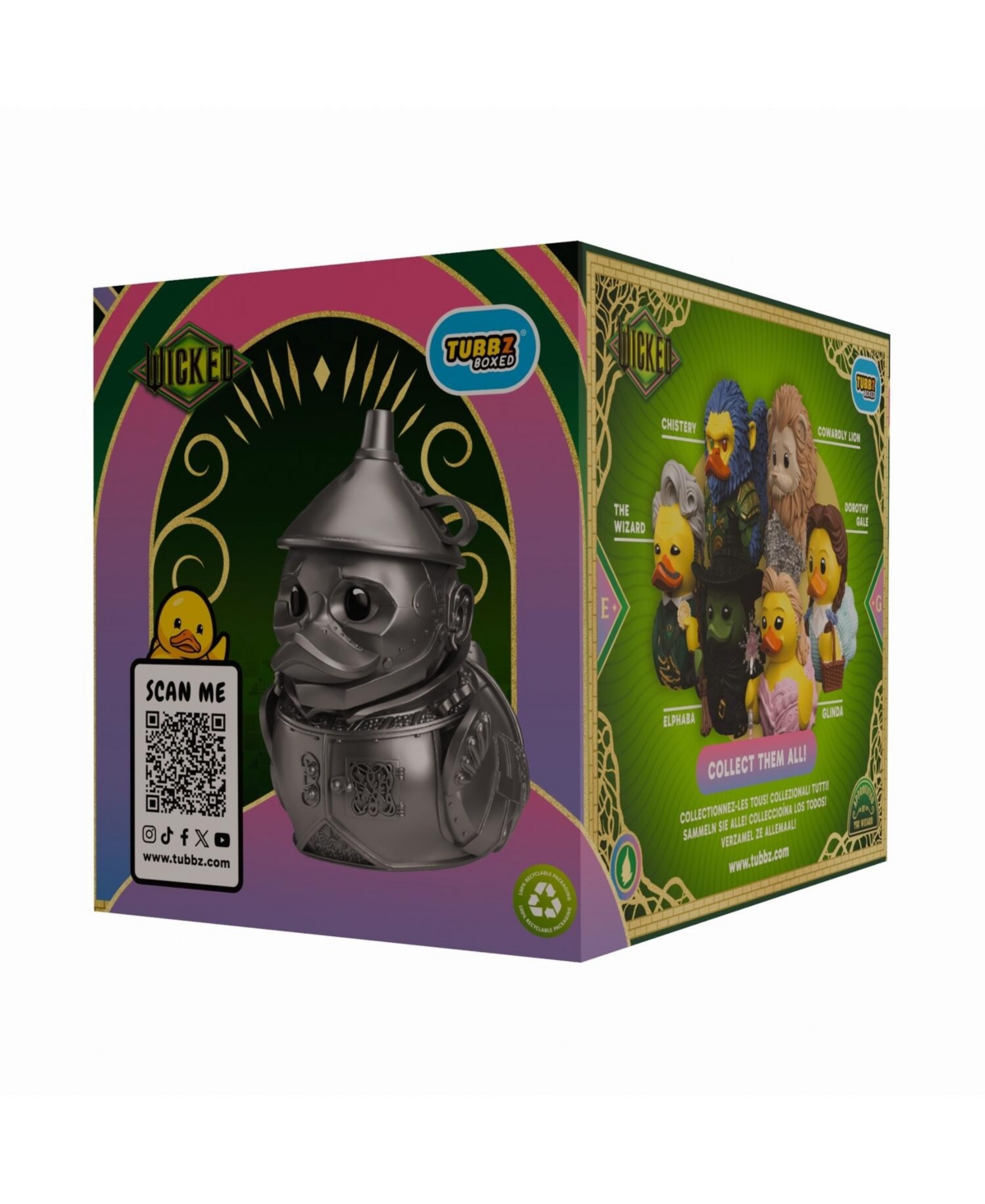 Tubbz Wicked Tin Man Boxed Edition 4.3" Collectible Figure, Ages 3+
