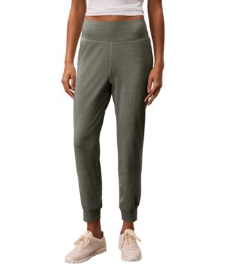 Women's Soft Melange Pull-On Ankle-Length Joggers