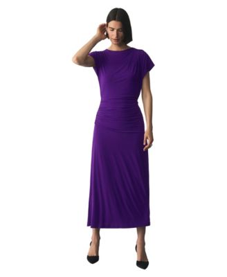 Women's Rossano Short Sleeve High Neck Dress