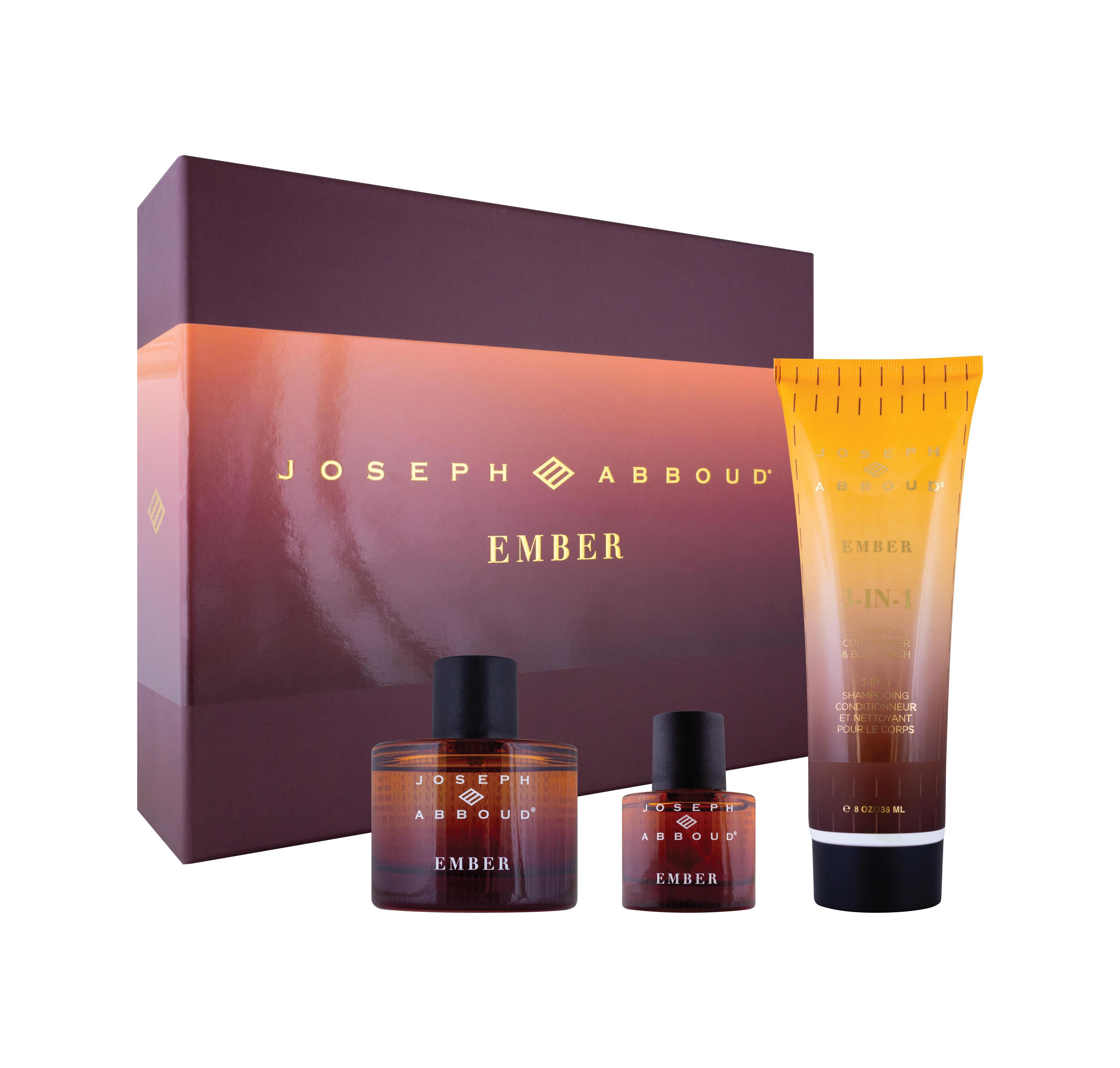 Joseph Abboud Men's 3 Piece Ember Eau de Parfum Gift Set
