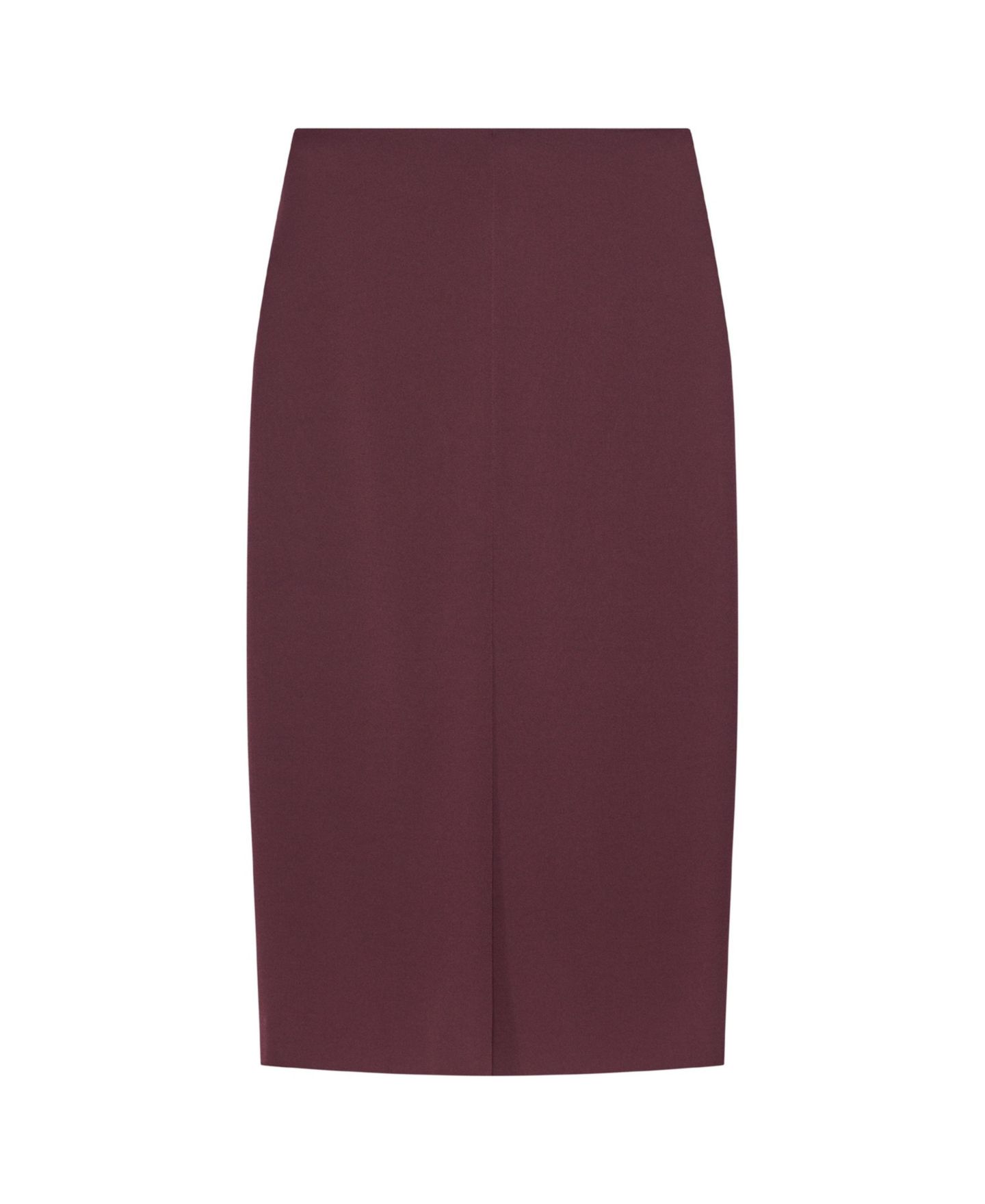 Женская юбка The Fold Oliena High-Waisted Midi Pencil, цвет: Фиолетовый — фото 6