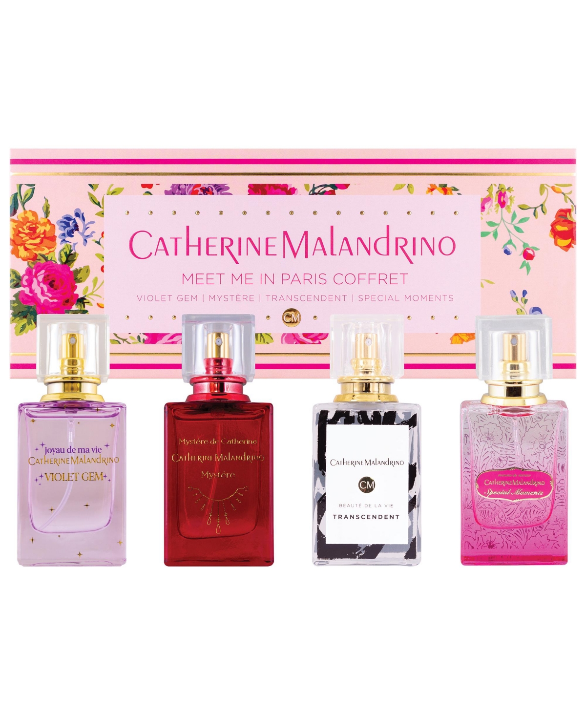 Catherine Malandrino 4 Piece Meet Me in Paris Fragrance Discovery Set