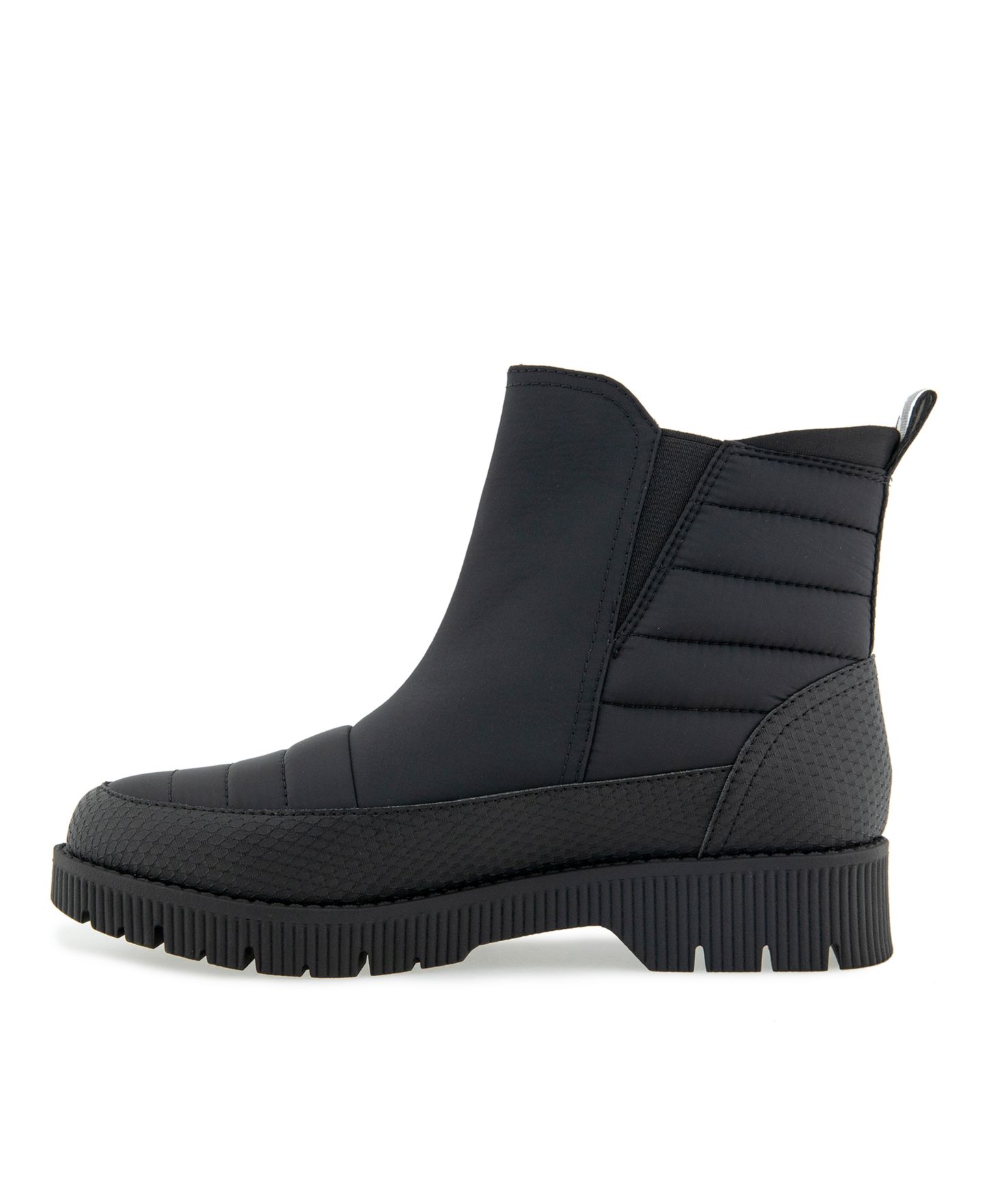 Женские ботинки JBU Abigail Weather Ready Wide Casual Zipper Booties, цвет: Чёрный — фото 5