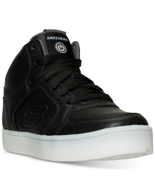Skechers Little Boys Energy Lights Casual Sneakers From
