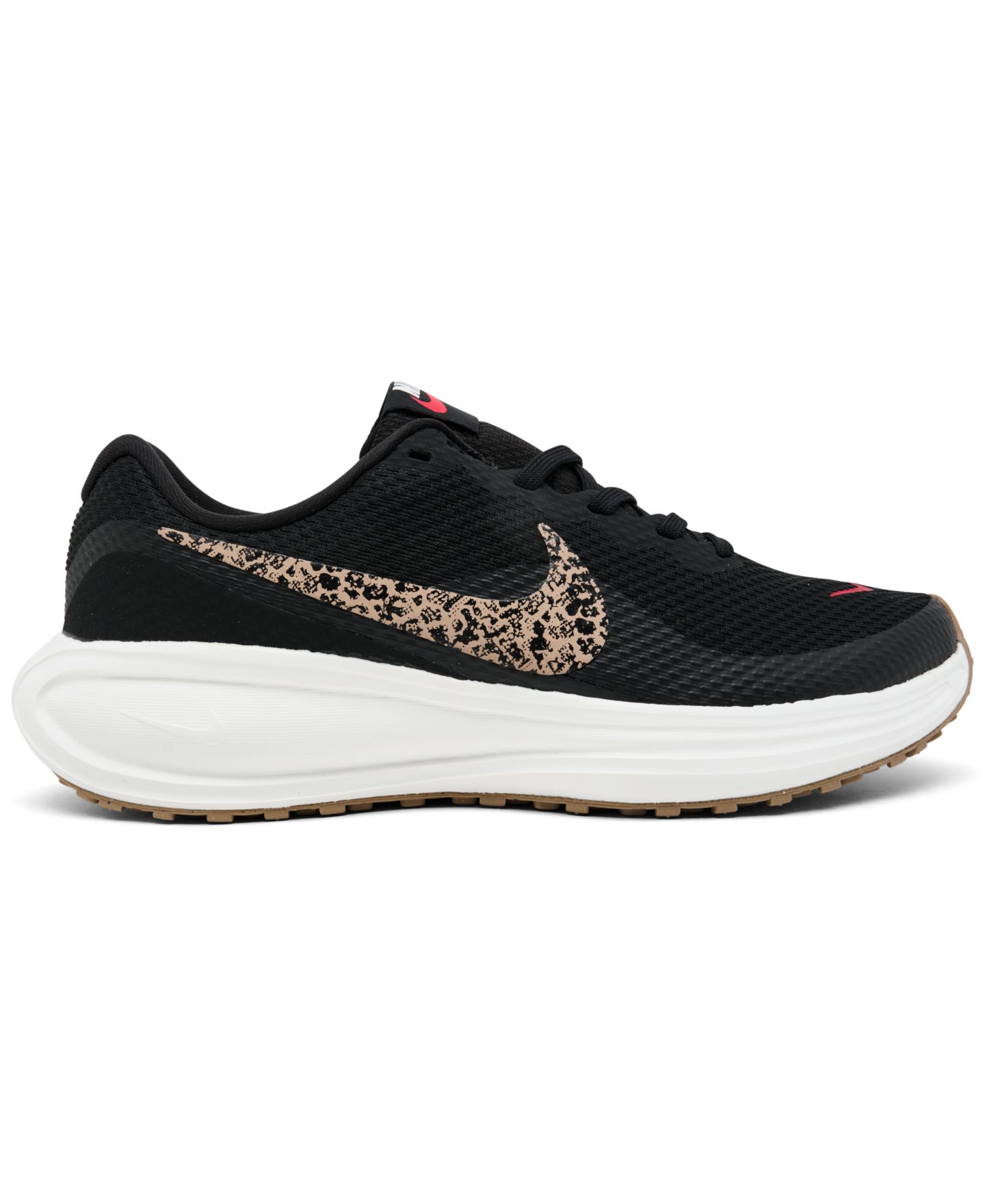 Женские кроссовки Nike Revolution 8 Leopard-Print Running, цвет: Чёрный / Разноцветный — фото 3
