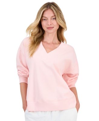 Women's Fleece V-Neck Sweatshirt