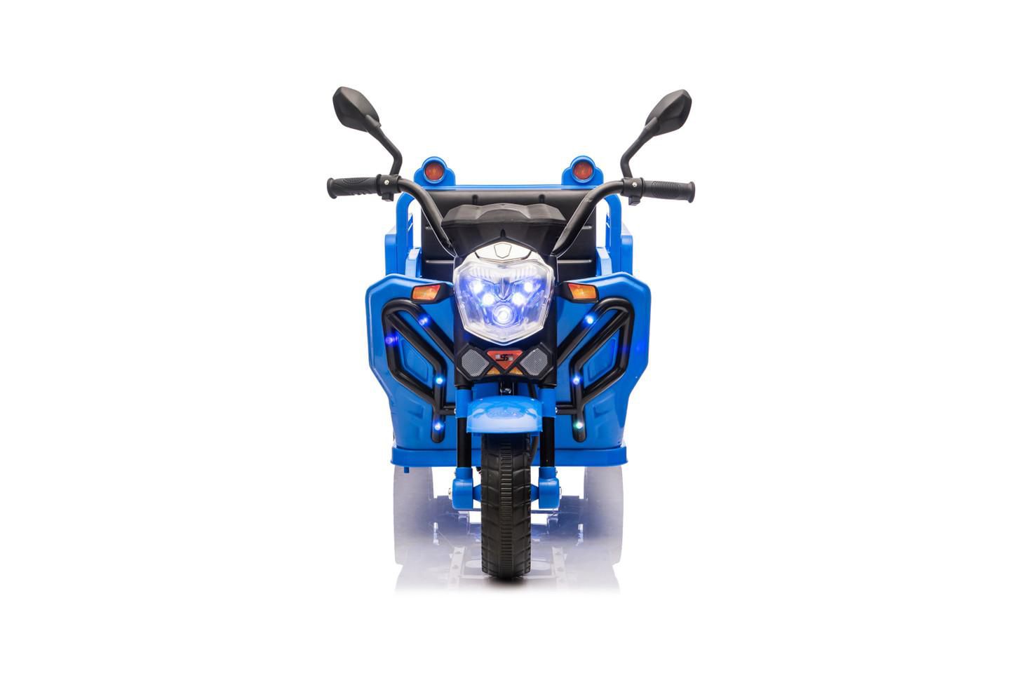Детская игрушка YOBTOP Kids Ride-On Electric Cargo Truck with LED Lights, 110 lbs. Capacity, Ages 3–6, цвет: Синий — фото 2