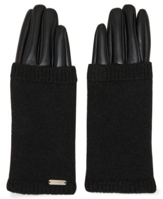Women's Rib-Knit Cuff Gloves