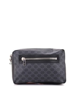 Small Soft Zip Sling Bag GG Coated Canvas