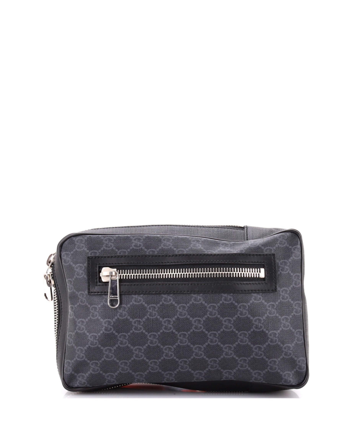 Pre-Owned Gucci Small Soft Zip Sling Bag Gg Coated Canvas