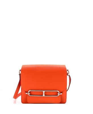 Pre-Owned Hermes 18 Roulis Bag Evercolor