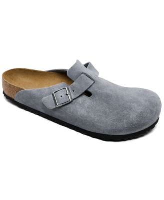 Men's Boston Suede Leather Slip-On Clogs from Finish Line