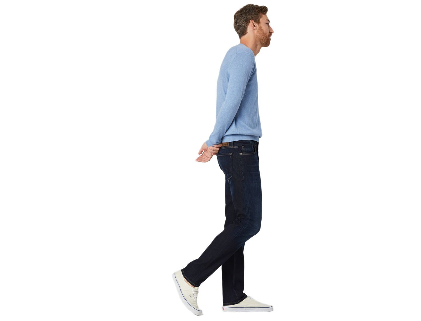 Мужские джинсы Mavi Jeans Zach Straight-Leg Regular Rise, цвет: Rinse Brushed Williamsburg — фото 3