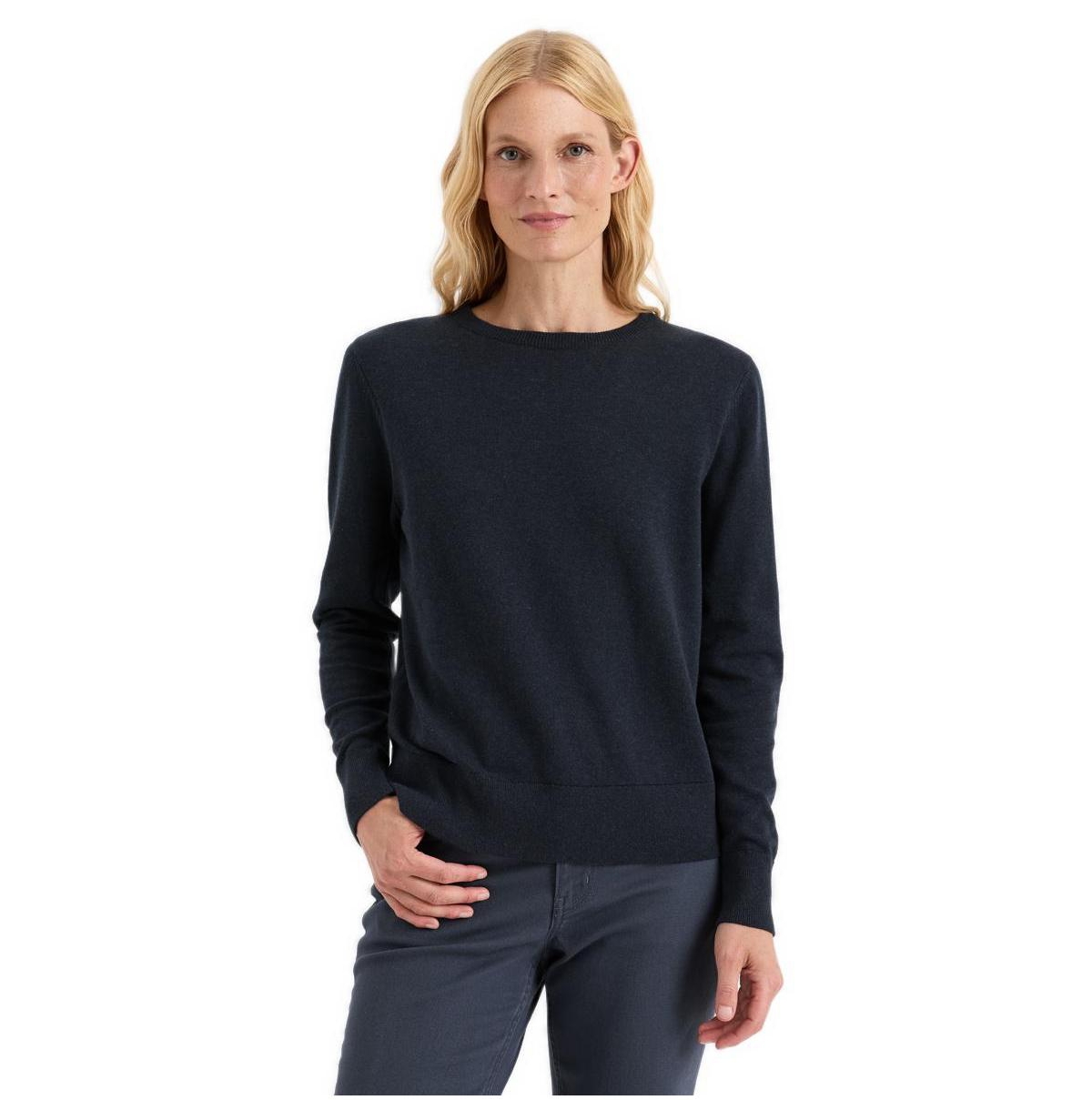 Pact Women's Organic Cotton Essential Crew Neck Sweater