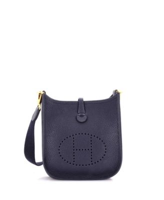 Pre-Owned Hermes TPM Evelyne Bag Gen III Clemence