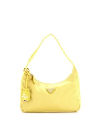 Mini Re-Edition 2000 Hobo Tessuto